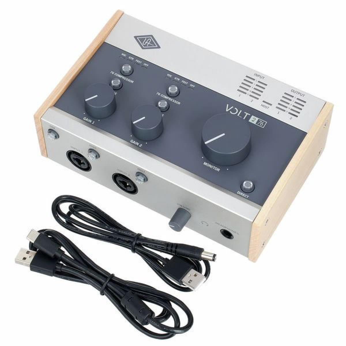 美品VOLT 276 UNIVERSAL AUDIO USB Recording Volt 276 USB Recording Studio – Universal Audio